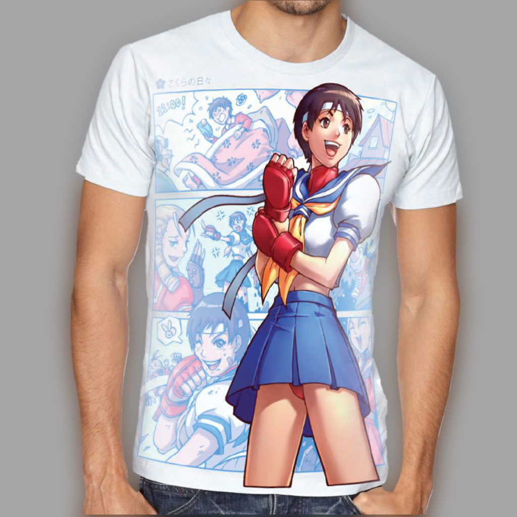 Sakura Kasugano (春日野 さくら) - Tshirt