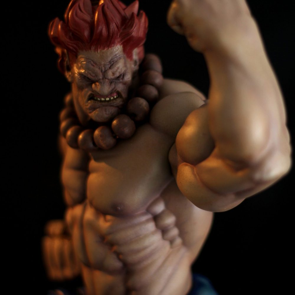 Akuma Raging Demon Diorama by Kinetiquettes